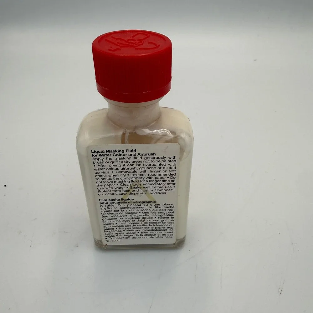 Lukas 2239 Liquid Masking Fluid Frisket for Watercolor Gouache Airbrush 50ml